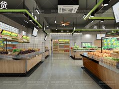 地下室農貿市場設計采光照明系統設計