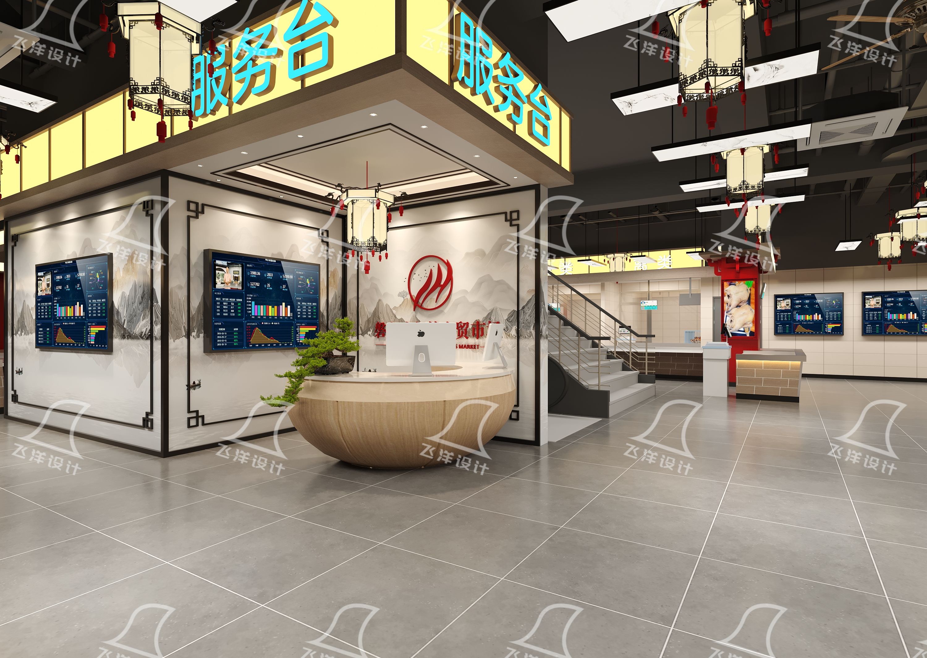 設(shè)計案例：柳州磐龍府農(nóng)貿(mào)市場設(shè)計
