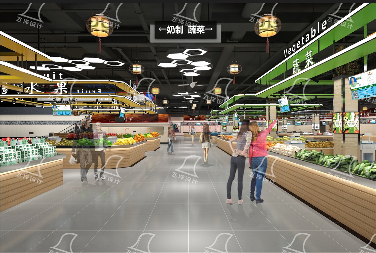 農貿市場設計:外立面的講究與創新