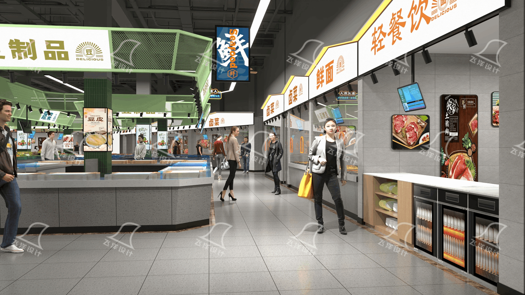 智慧農(nóng)貿(mào)市場(chǎng)設(shè)計(jì)