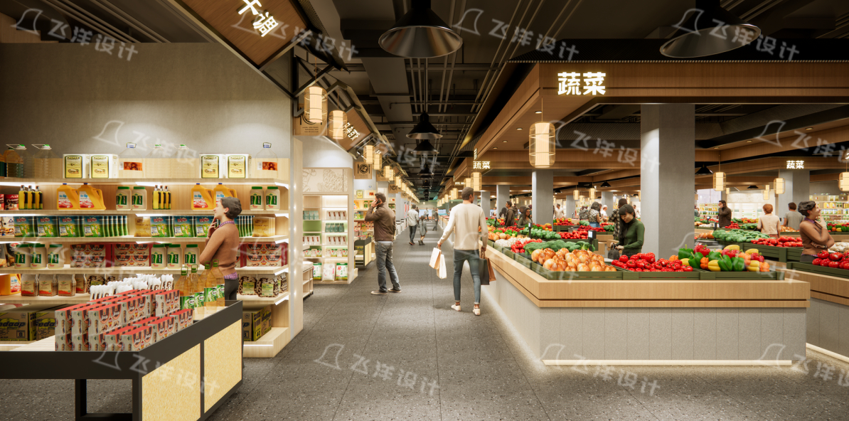 農貿市場改造設計_智慧化升級